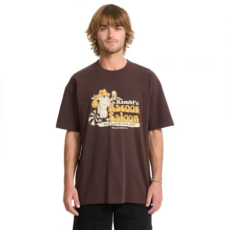 볼컴 Racoon Loose Fit 반팔 티셔츠 142144573