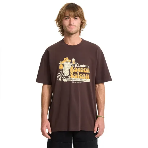 볼컴 Racoon Loose Fit 반팔 티셔츠 142144573