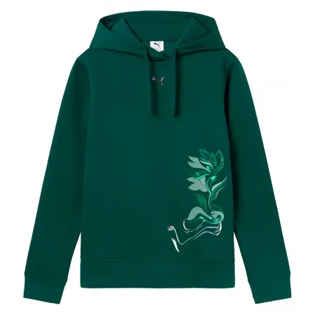 푸마 그래픽 Flowered 후드티 142153665