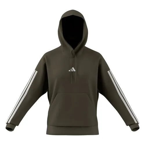 아디다스 3 Stripes 플리스 후드티 142155798