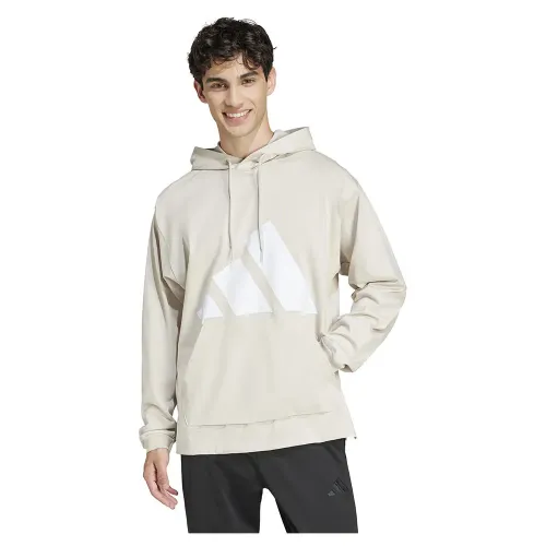 아디다스 에센셜 Big Logo Single Jersey 후드티 142156581