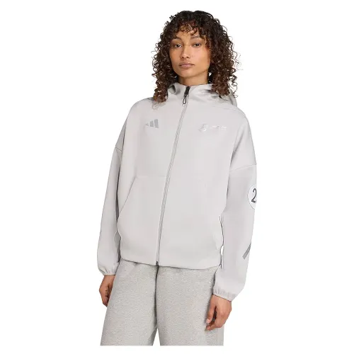 아디다스 메르세데스-AMG Petronas Formula One Team Silver Arrows 풀지퍼 스웨터 142157221