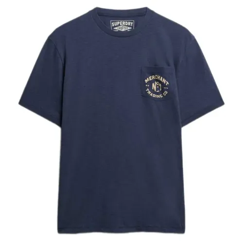 슈퍼드라이 Merchant 그래픽 반팔 티셔츠 142160026