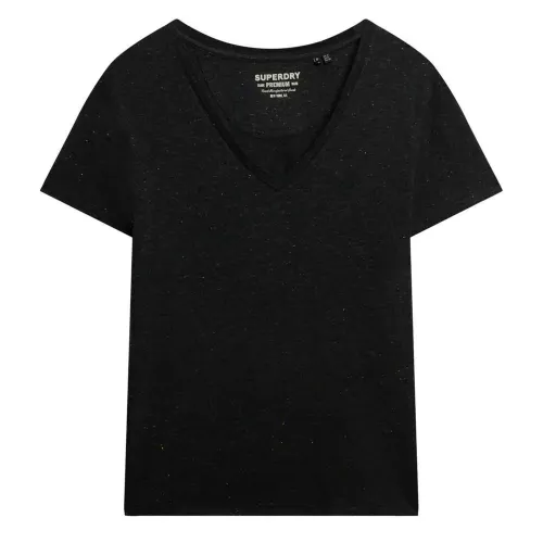 슈퍼드라이 Studios Slub Emb Vee 반팔 티셔츠 142160067