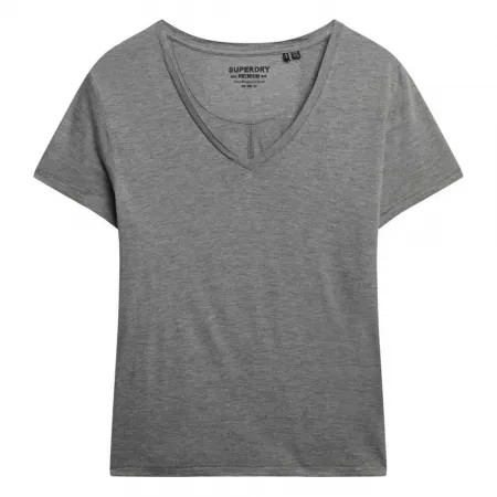 슈퍼드라이 Studios Slub Emb Vee 반팔 티셔츠 142160072