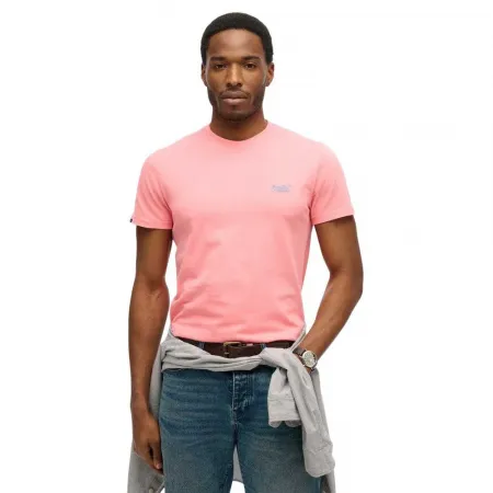 슈퍼드라이 빈티지 Logo Embroidered 반팔 티셔츠 142160089