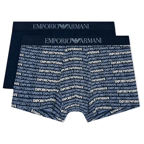 엠프리오 아르마니 Classic Pattern Mix Trunk 복서 브리프 2 팩 142165239