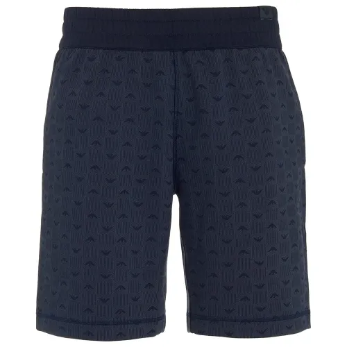 엠프리오 아르마니 Reversible Jaquard Interlock 운동복 반바지 142165671