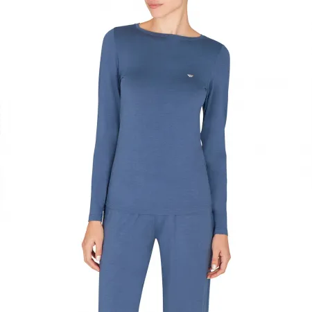 엠프리오 아르마니 Tech Wool 긴팔 티셔츠 142165815