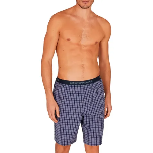 엠프리오 아르마니 Yarn Dyed Woven 잠옷 반바지 142165987