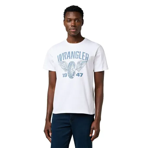 랭글러 Americana 레큘러 Fit 반팔 티셔츠 142166816