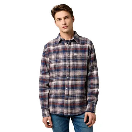 랭글러 Brushed 1 Pocket Regular Fit 긴팔 셔츠 142166827