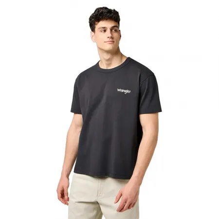 랭글러 CJ 그래픽 빈티지 핏 반팔 티셔츠 142166833