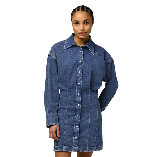 랭글러 Darted Slim Fit 긴팔 원피스 142166850