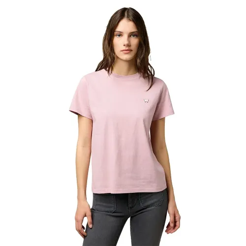 랭글러 Sign Off Slim Fit 반팔 티셔츠 142166927