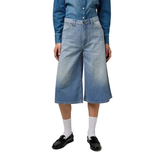 랭글러 The Culotte 레큘러 Fit 데님 반바지 142166953