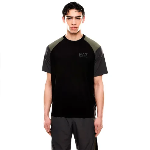 엠프리오 아르마니 Train Athletic Colour Block 2 반팔 티셔츠 142173062