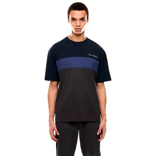엠프리오 아르마니 Train Athletic Colour Block 반팔 티셔츠 142173124