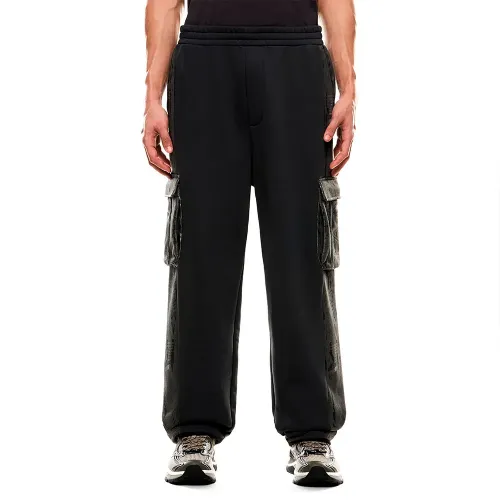 엠프리오 아르마니 Train 그래픽 Series Co Infill 카고 팬츠 142173888