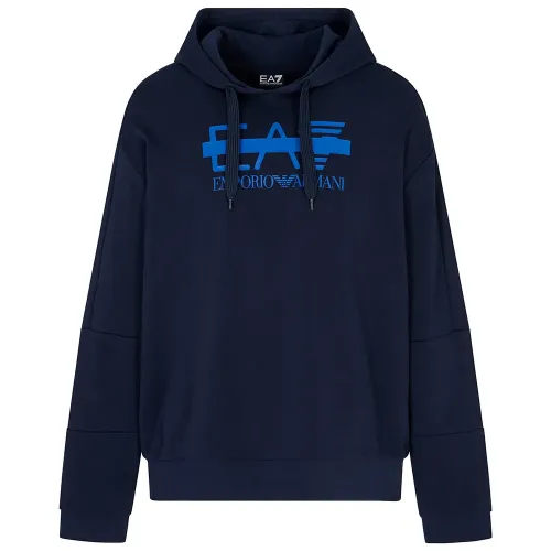 엠프리오 아르마니 Train Logo Series Copl Logo Barred 후드티 142173982