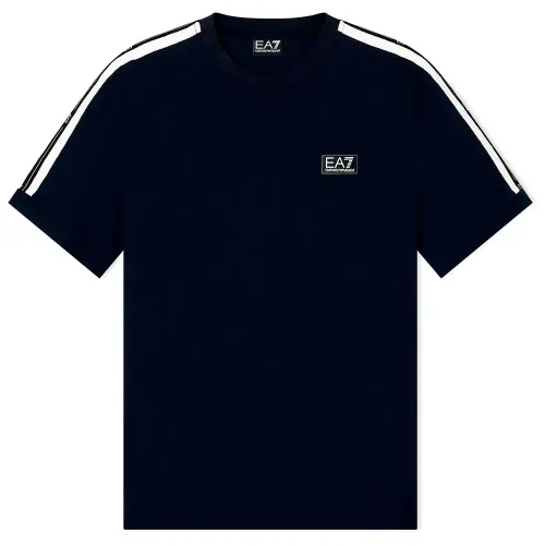 엠프리오 아르마니 Train Logo Series Tape Co 반팔 티셔츠 142174248