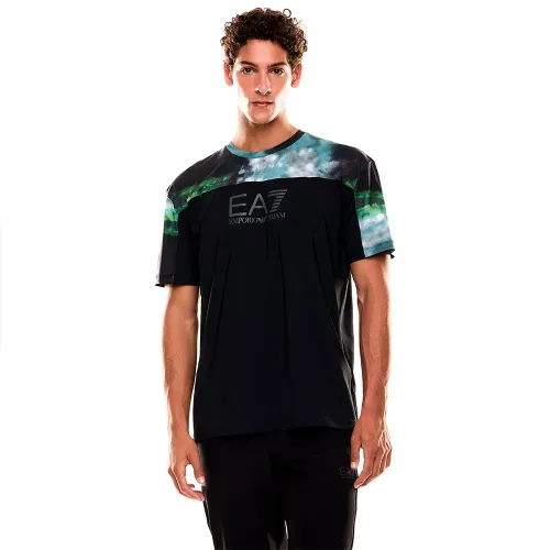 엠프리오 아르마니 Ventus 7 Big Logo 그래픽 Pl St 반팔 티셔츠 142174909