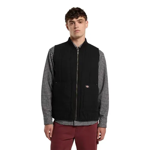 디키즈 Quilted Canvas 조끼 142181486