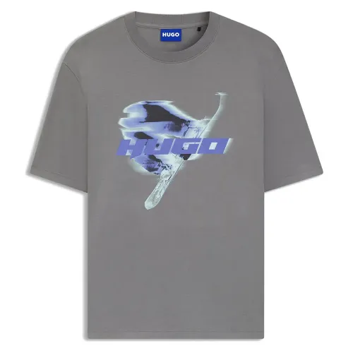 휴고 보스 Narolix 10258299 01 BLUE 티셔츠 142183395