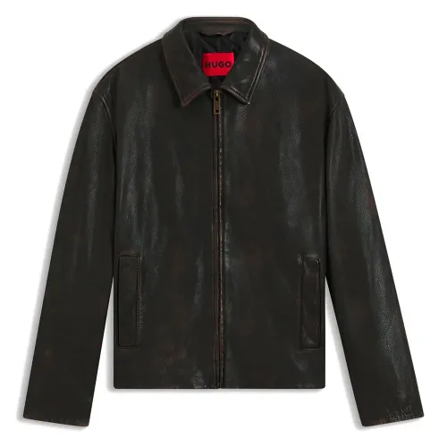 휴고 보스 Lapos 10273149 01 가죽 자켓 142186559