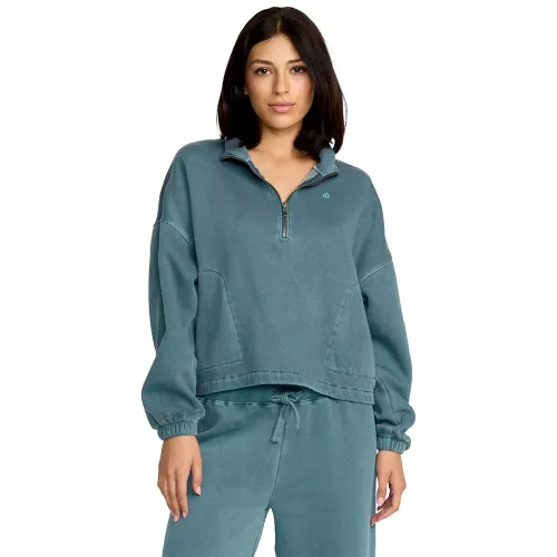 볼컴 Stone 소프트 하프 지퍼 스웨터 142200412