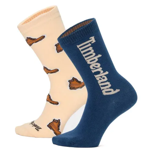 팀버랜드 Boot Print 긴 양말 2 켤레 142209603