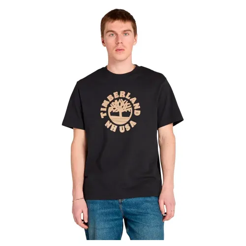 팀버랜드 Holiday Front 그래픽 반팔 티셔츠 142209825