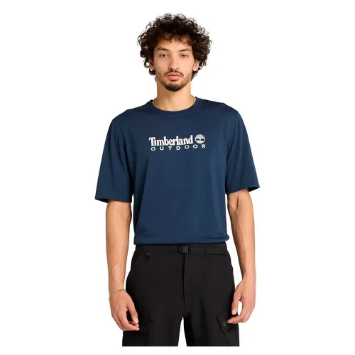 팀버랜드 UV-Protection Logo 반팔 티셔츠 142210089
