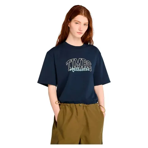 팀버랜드 Varsity 그래픽 반팔 티셔츠 142210117