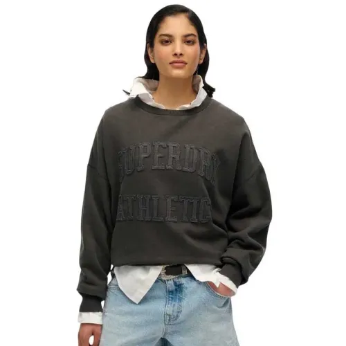 슈퍼드라이 Athletic Tonal Applique 스웨터 142221971