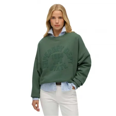 슈퍼드라이 Athletic Tonal Applique 스웨터 142221974