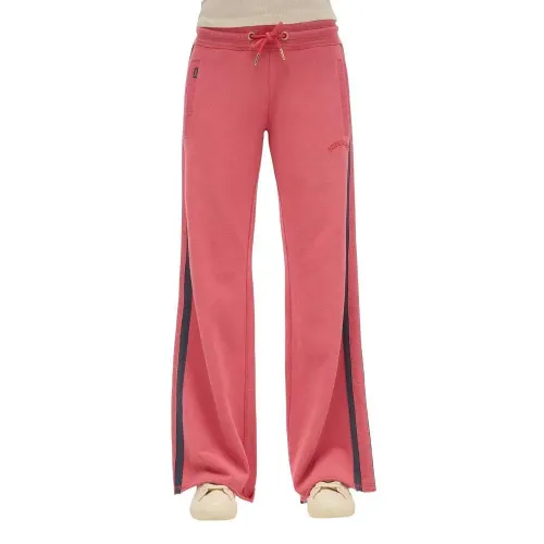 슈퍼드라이 에센셜 Logo Straight Fit 운동복 바지 142222045