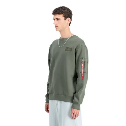 알파 인더스트리 Back Print 스웨터 142272368