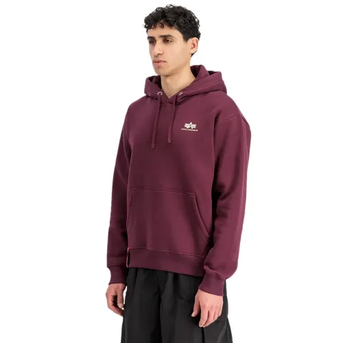 알파 인더스트리 Basic Small Logo 후드티 142272417