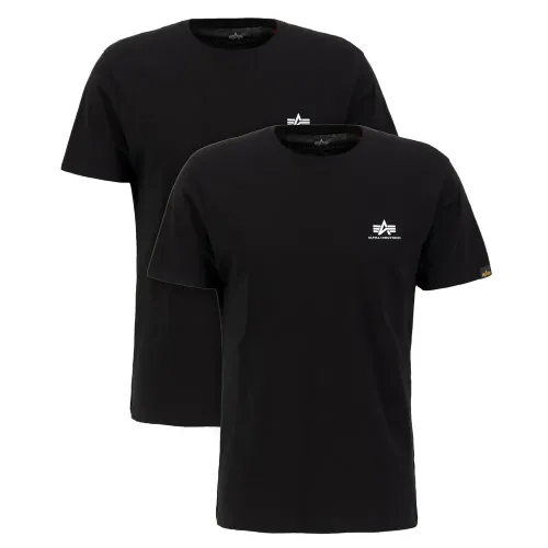 알파 인더스트리 Basic Small Logo 반팔 티셔츠 2 팩 142272424