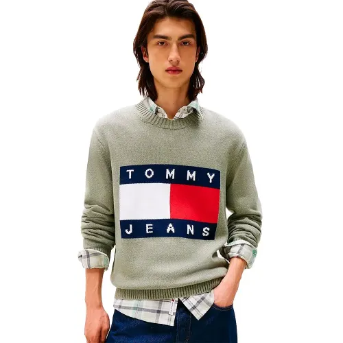 타미힐피거 Melange Flag Regular Fit 스웨터 142277005