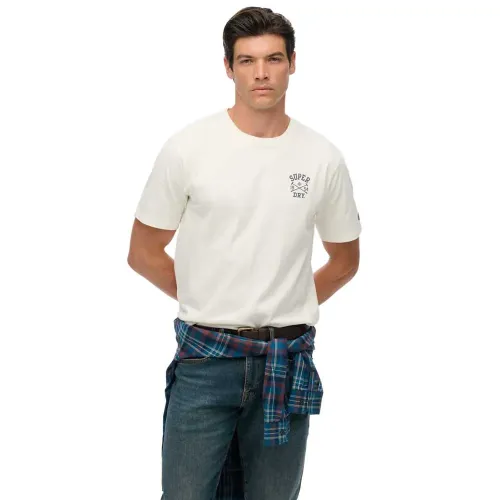 슈퍼드라이 Athletic Club 반팔 티셔츠 142283372