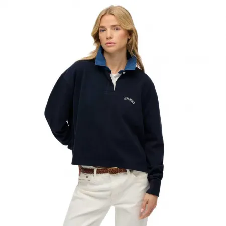 슈퍼드라이 Athletic 에센셜 그래픽 스웨터 142283386