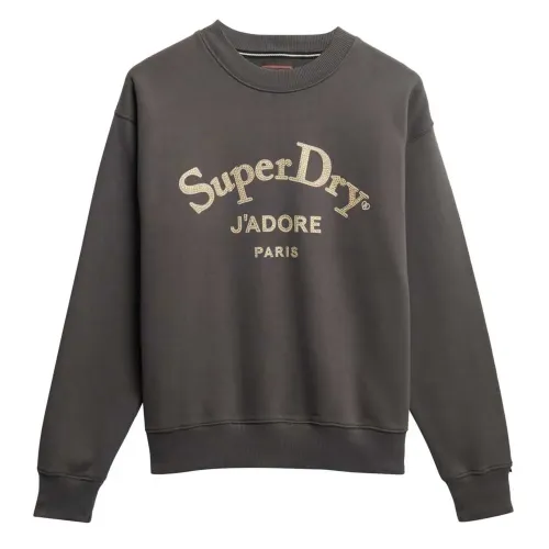 슈퍼드라이 Brand Mark Loose Fit 스웨터 142283426