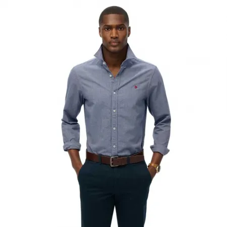 슈퍼드라이 Classic Oxford 긴팔 셔츠 142283454