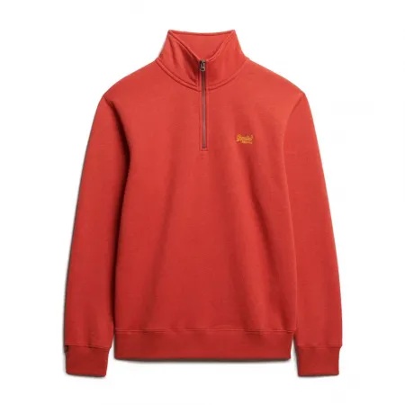 슈퍼드라이 에센셜 Logo Henley 스웨터 142283508