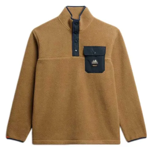 슈퍼드라이 Fuji 하프 지퍼 스웨터 142283595