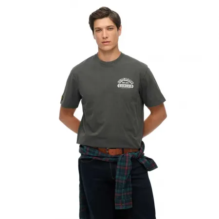 슈퍼드라이 Record Label Oversize 반팔 티셔츠 142283795