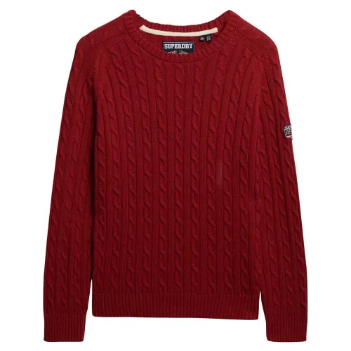 슈퍼드라이 Slouchy Cable 스웨터 142283798