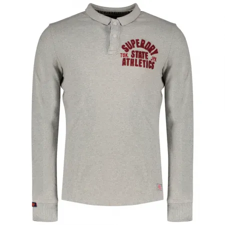 슈퍼드라이 빈티지 Athletic 긴 소매 폴로 142283896